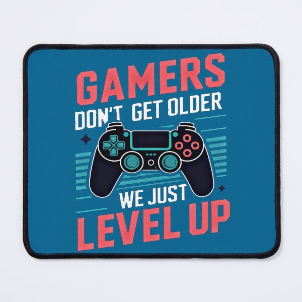 Item preview, Gamers Don't Get Older We Just Level Up designed and sold by AlphaTeez.