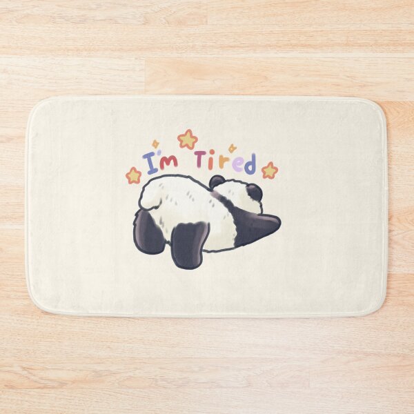 Item preview, I'm tired panda bear designed and sold by Artofmayara.