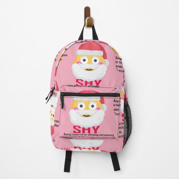 Item preview, Shy Santa – Bashful Holiday Tee designed and sold by rami cohen.