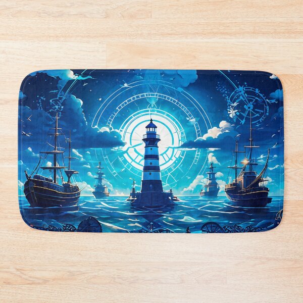 Item preview, Harbor of the Cosmic Seas designed and sold by BoyFriendAI.