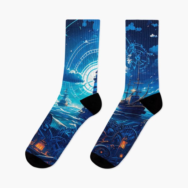 Item preview, Harbor of the Cosmic Seas designed and sold by BoyFriendAI.
