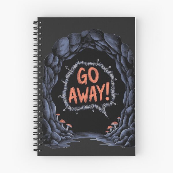 Item preview, Go Away Cavescape designed and sold by PragmaticP.