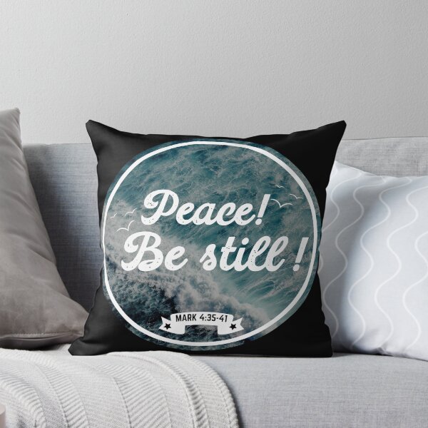 Item preview, Peace Be Still,Bible Verse ,Christian Gospel Quotes, Inspirational  Christian Woman Design designed and sold by mattlee20.