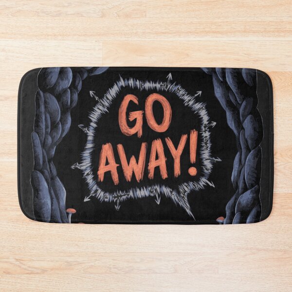 Item preview, Go Away Cavescape designed and sold by PragmaticP.