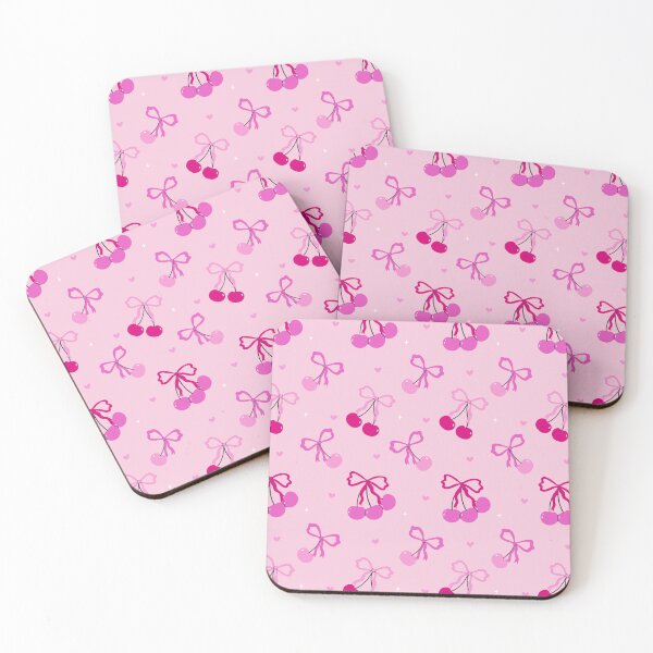 Item preview, attern with cherries and bows designed and sold by burbura.