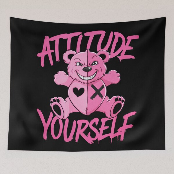 Item preview, PINK  BEAR - ATTITUDE YOURSELF designed and sold by 123ks.