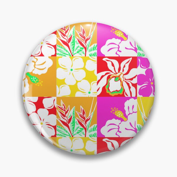 Item preview, Hawaiian Floral Country Patchwork designed and sold by Linda Maliuana.