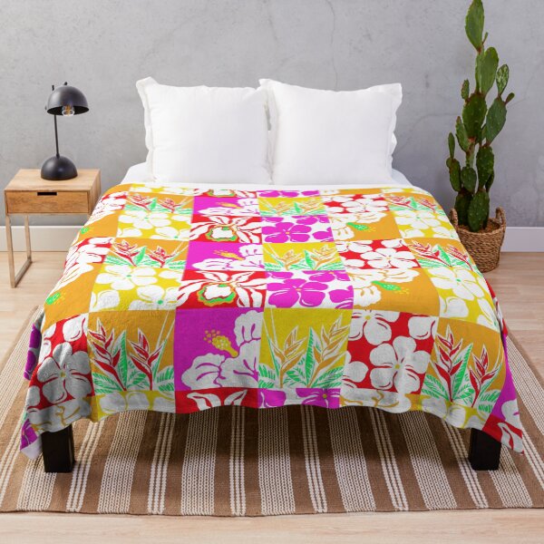 Item preview, Hawaiian Floral Country Patchwork designed and sold by Linda Maliuana.