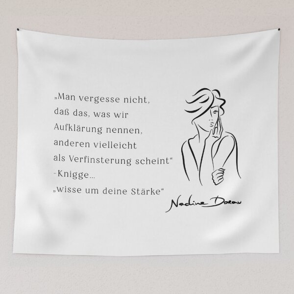 Item preview, Nadine Dorau _ Etiquette saying | Quote - 07 "BLACK SERIES" designed and sold by Nadine Dorau.