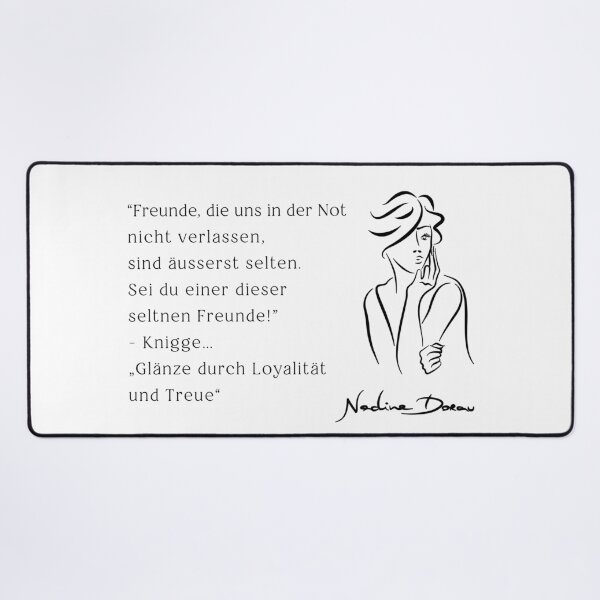 Item preview, Nadine Dorau _ Etiquette saying | Quote - 08 "BLACK SERIES" designed and sold by Nadine Dorau.