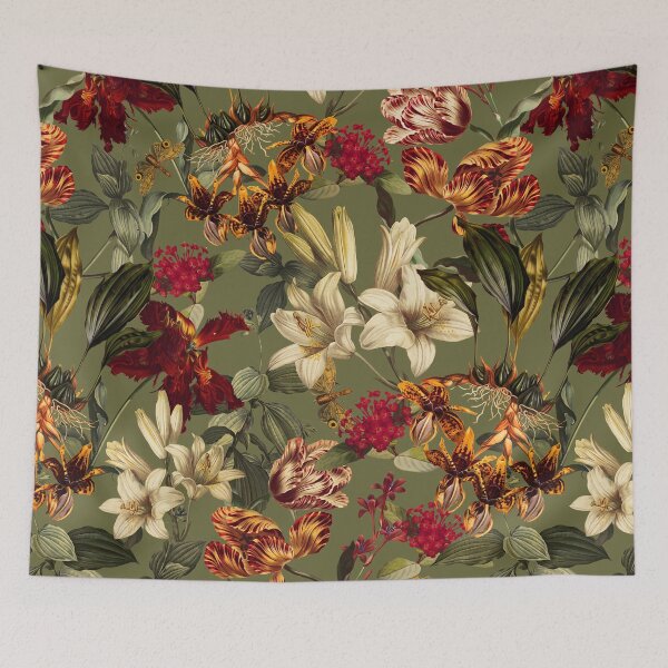 Item preview, Flower Garden Serenade II designed and sold by Burcu Korkmazyurek.