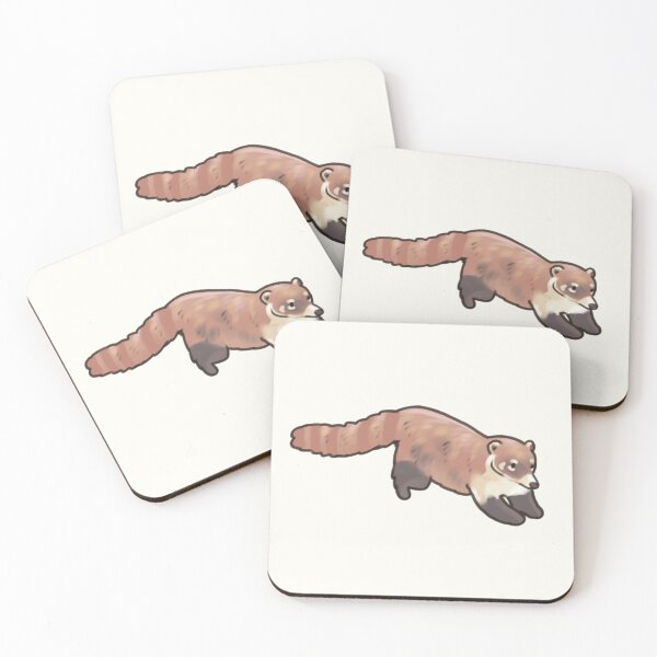 Item preview, White Nosed Coatimundi jumping  designed and sold by Artofmayara.