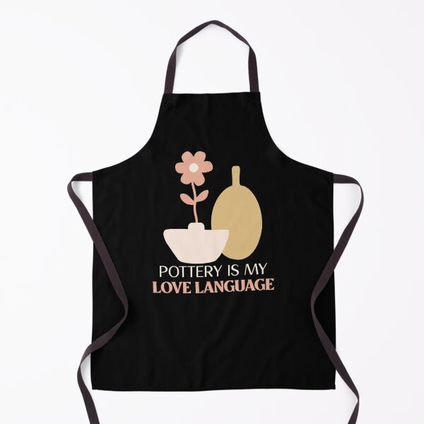 Item preview, Pottery is my Love Language - Pottery design designed and sold by TTeamDesigns.