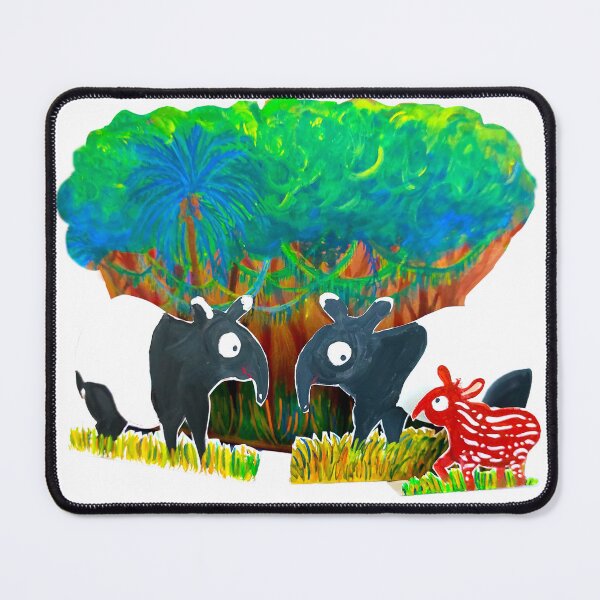 Item preview, Tapir family pop up designed and sold by oktondiallatok.