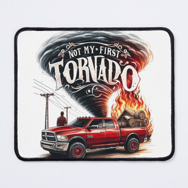 Item preview, Not My First Tornado designed and sold by devonclemon.