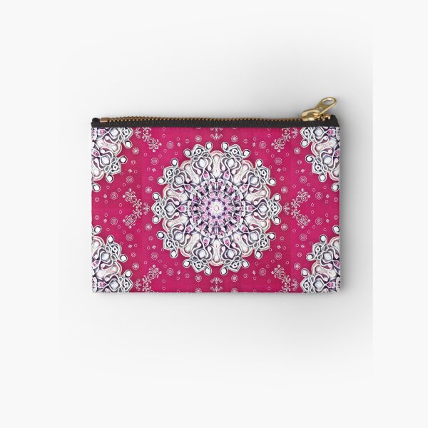 Item preview, Classic Pink Snowflake (Silver) designed and sold by MidnightRain.