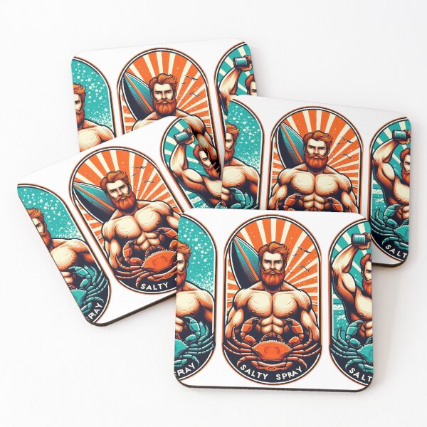 Item preview, Ginger Sunray Surfer designed and sold by SaltySpraySurf.