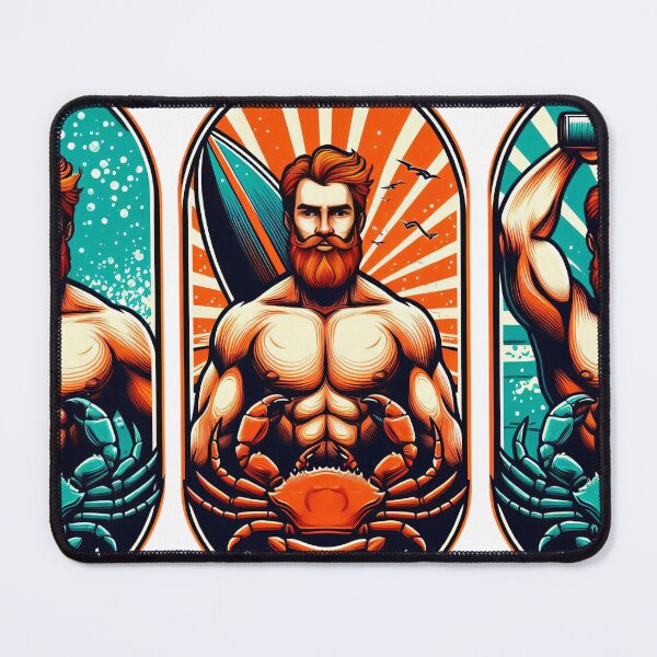 Item preview, Ginger Sunray Surfer designed and sold by SaltySpraySurf.
