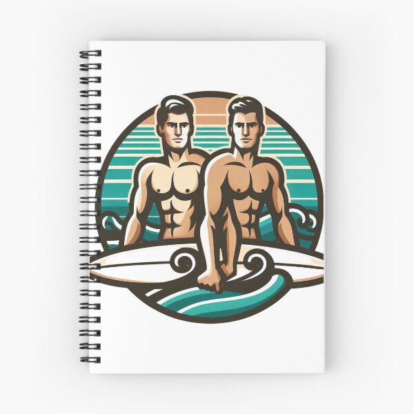 Item preview, Boys on Boards designed and sold by SaltySpraySurf.
