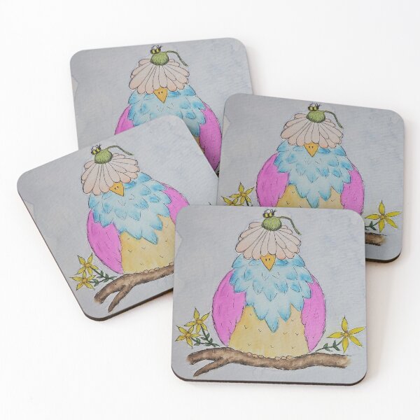Item preview, Bird, Bug and Bumble - Dozing designed and sold by TeaAndReverie.