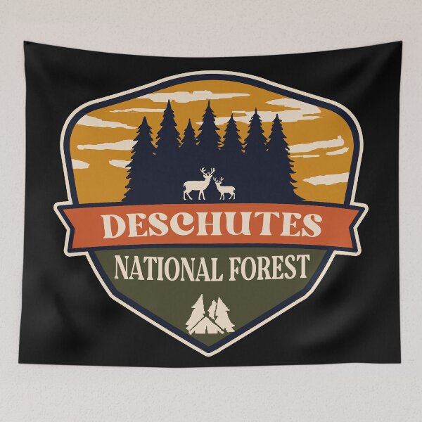 Item preview, Deschutes National Forest designed and sold by graphic-map.