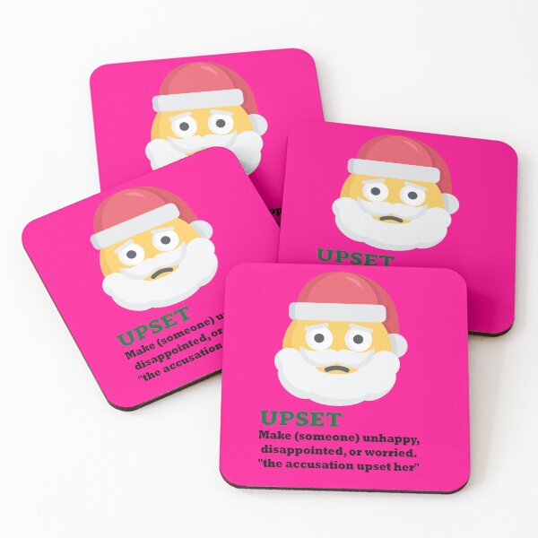 Item preview, Upset Santa – Grumpy Holiday Tee designed and sold by rami cohen.