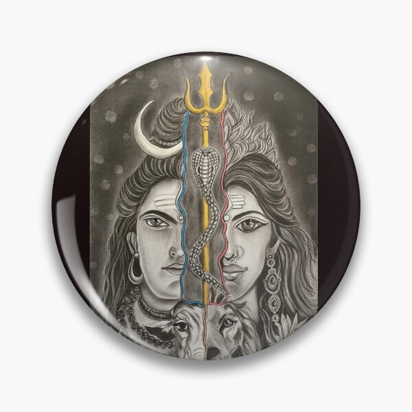 Item preview, Shiva Parvati designed and sold by FlowingPencil.