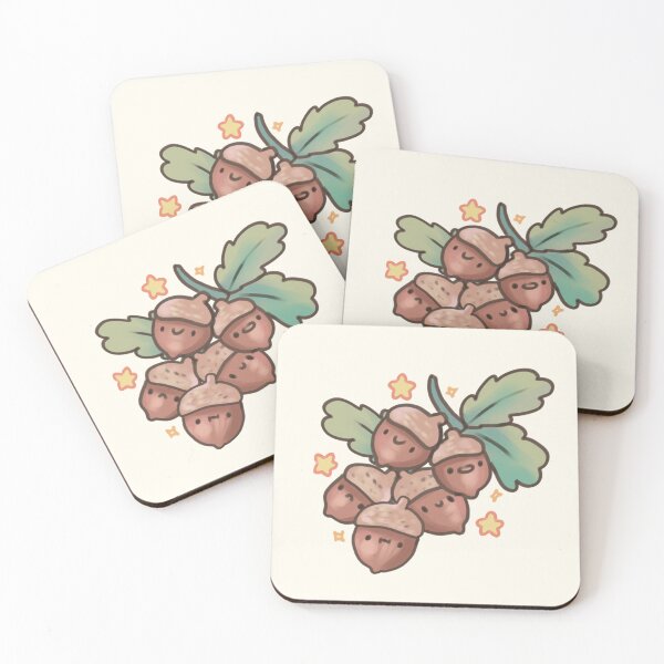 Item preview, Cute Acorns with stars designed and sold by Artofmayara.