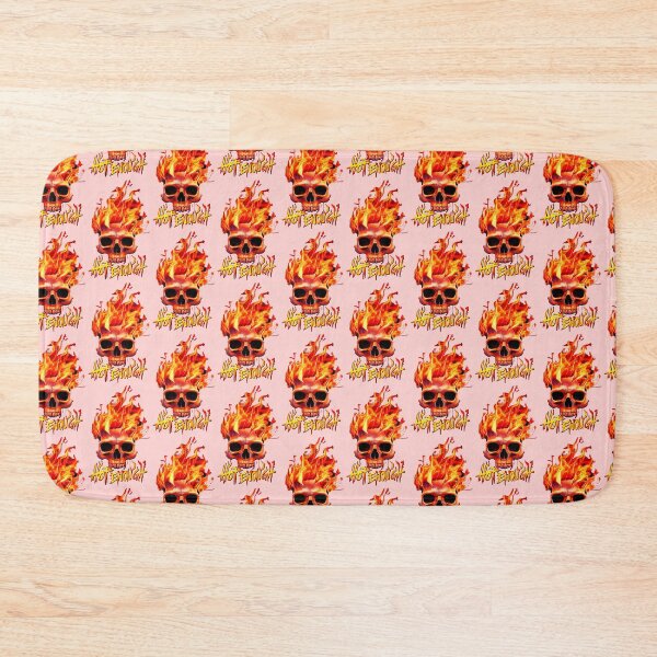 Item preview, Fiery Skull 'Hot Enough' Graphic Design designed and sold by VikArtStudio.