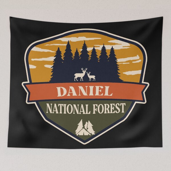 Item preview, Daniel National Forest designed and sold by graphic-map.