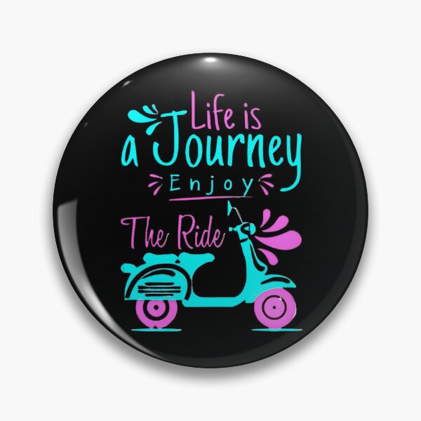 Item preview, LIFE IS A JOURNEY ENJOY THE RIDE  designed and sold by GrowDrak.