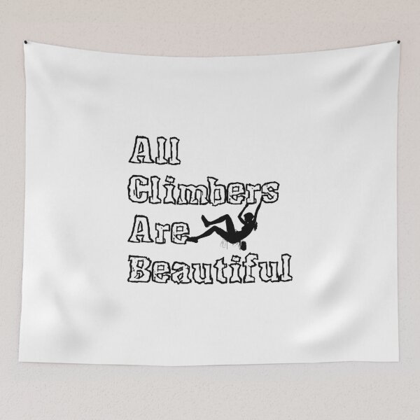 Item preview, All Climbers Are Beautiful female black designed and sold by Hans-Rollschuh.