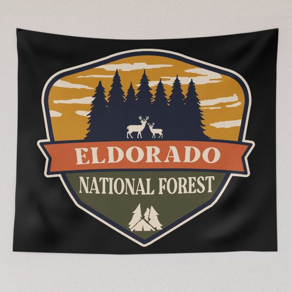 Item preview, Eldorado National Forest designed and sold by graphic-map.