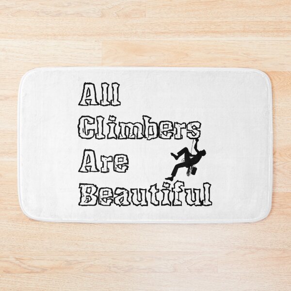 Item preview, All Climbers Are Beautiful male black designed and sold by Hans-Rollschuh.