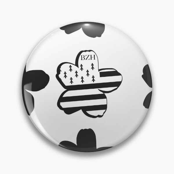Item preview, Flower of Brittany BZH designed and sold by ladstudio.