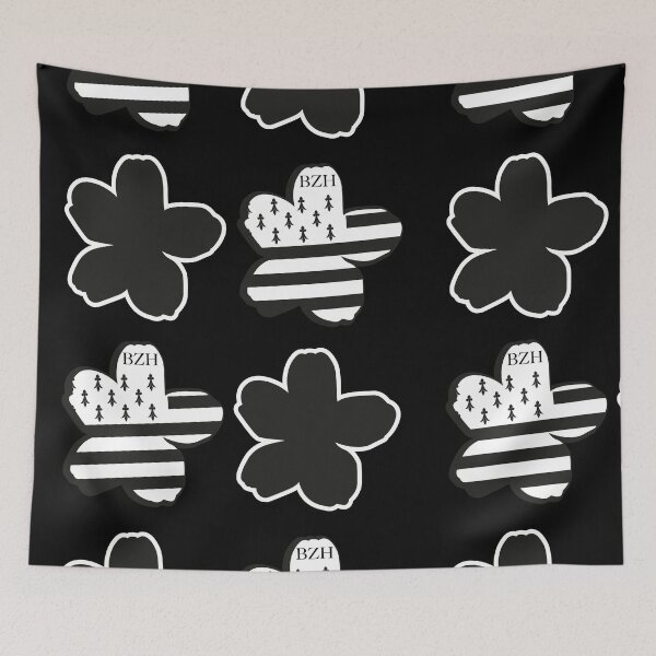 Item preview, Flower of Brittany BZH designed and sold by ladstudio.