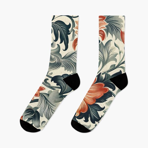 Item preview, Off White Floral 09 (inspired by William Morris) designed and sold by MerkintileEXG.