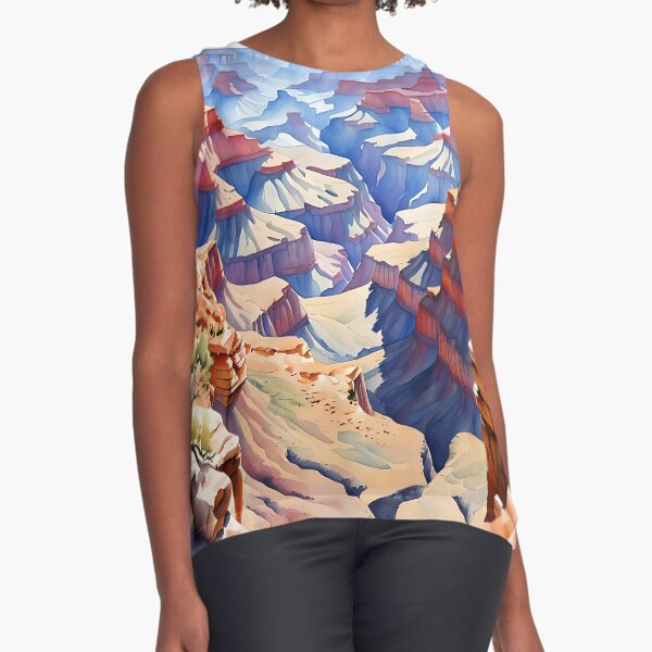 The Grand Canyon, Arizona, United States Sleeveless Top