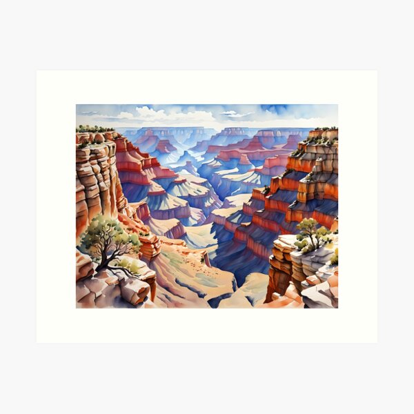 The Grand Canyon, Arizona, United States Art Print