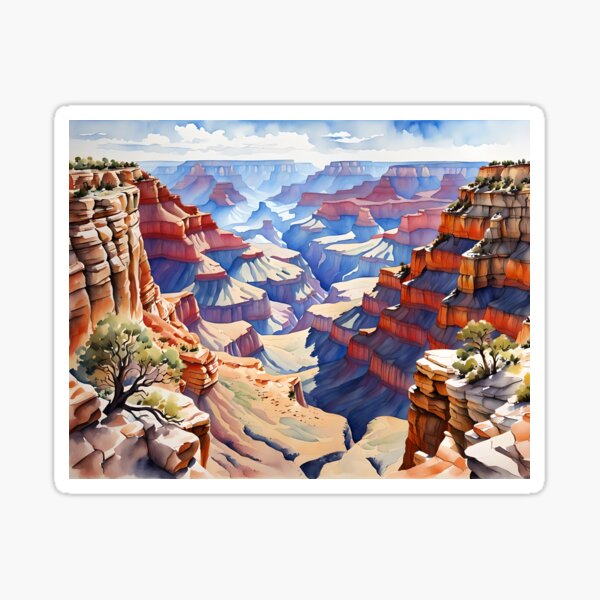 The Grand Canyon, Arizona, United States Sticker