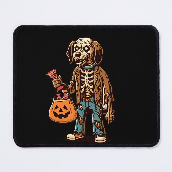 Item preview, Undead Zombie Dog Trick Or Treat Halloween designed and sold by LuminOrb.