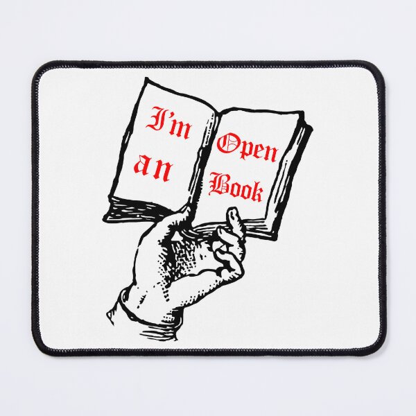 Item preview, I'm an open book designed and sold by R-A Designs.