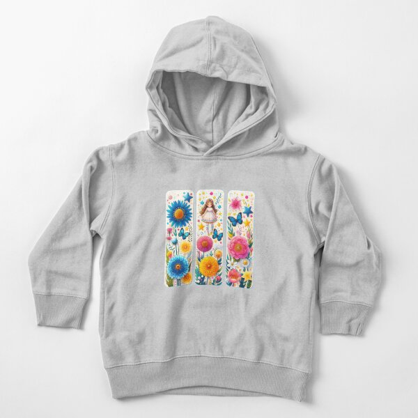 Item preview, whimsical girl in garden designed and sold by aliraweb.