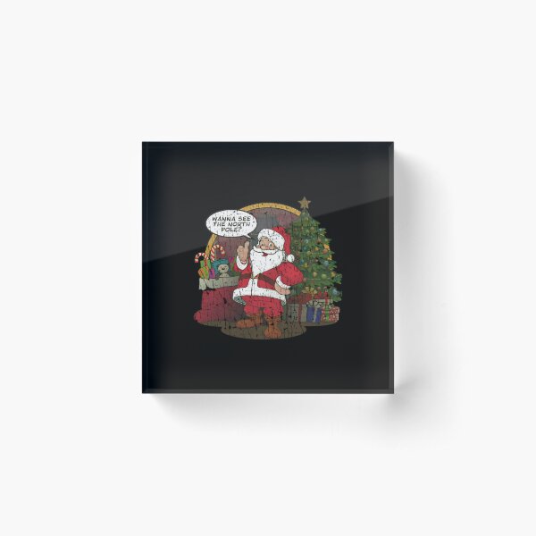 Item preview, Wanna See The North Pole 1983 - Santa Claus designed and sold by marnisa.