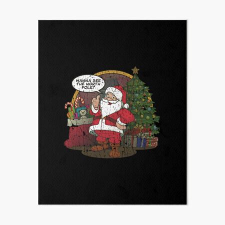 Item preview, Wanna See The North Pole 1983 - Santa Claus designed and sold by marnisa.