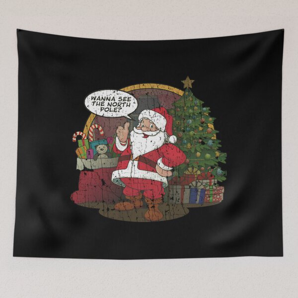 Item preview, Wanna See The North Pole 1983 - Santa Claus designed and sold by marnisa.