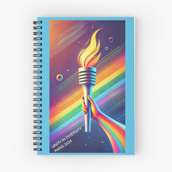 Item preview, LGBTIQ+ Unity in Diversity Olympic Paris 2024 designed and sold by PrideDownUnder.