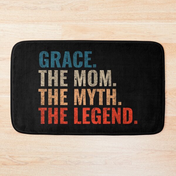 Item preview, Grace The Mom The Myth The legend Grace Name Retro 70s distress designed and sold by Teelogic.