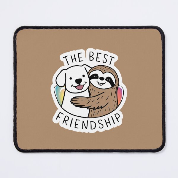 Item preview, Copy of Cute Sloth and Dog Friendship for Best Friends designed and sold by Laugh-Lines.