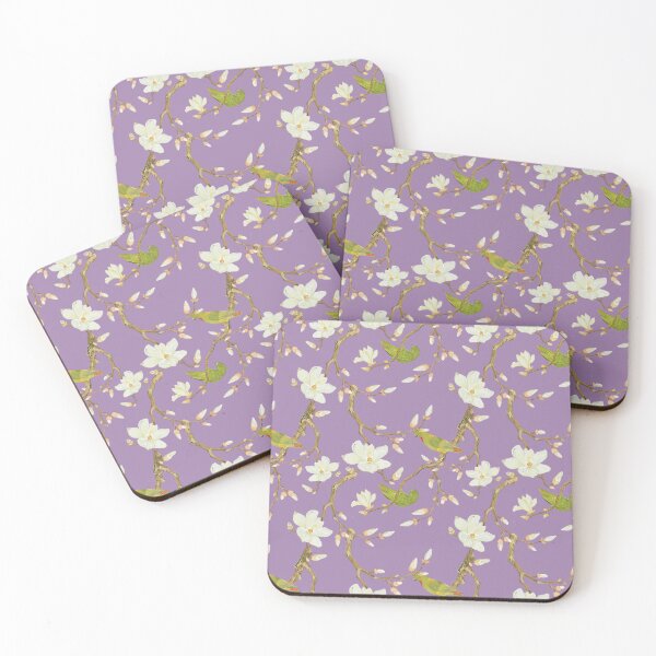 Item preview, Magnolia, parrots, flowers, trees designed and sold by SarafunBerlin.